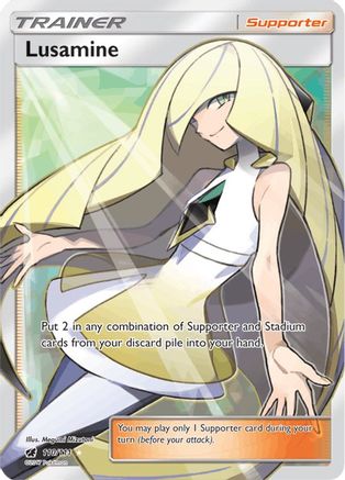 Lusamine 110/111 - Crimson Invasion Holofoil