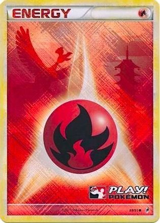 Fire Energy - 89/95 (Play! Pokemon) 89 - League & Championship Cards Holofoil