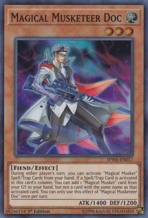 Magical Musketeer Doc (SPWA-EN017) - Spirit Warriors 1st Edition