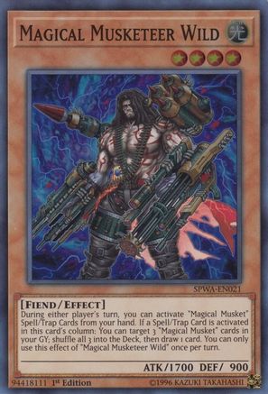 Magical Musketeer Wild (SPWA-EN021) - Spirit Warriors 1st Edition