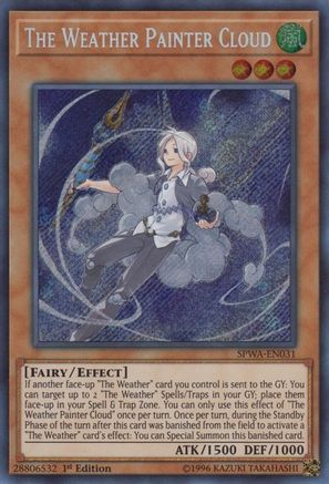 The Weather Painter Cloud (SPWA-EN031) - Spirit Warriors 1st Edition