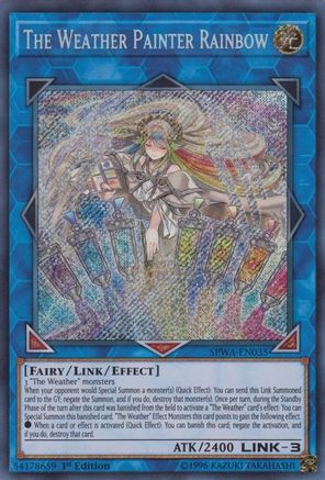 The Weather Painter Rainbow (SPWA-EN035) - Spirit Warriors 1st Edition