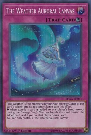 The Weather Auroral Canvas (SPWA-EN041) - Spirit Warriors 1st Edition