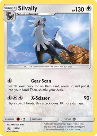 Silvally SM64/248 - SM Black Star Promos Holofoil