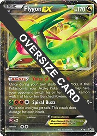 Flygon EX - XY61 (XY Black Star Promo) XY61 - Jumbo Cards Holofoil