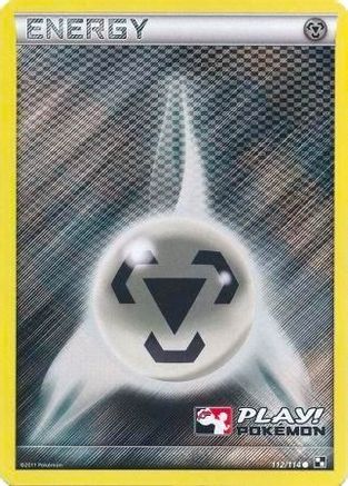 Metal Energy - 112/114 (Play! Pokemon) 112 - League & Championship Cards Holofoil