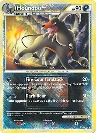 Houndoom - 5/90 (League Promo) 5 - League & Championship Cards Reverse Holofoil