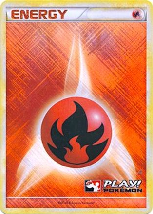 Fire Energy (2010 Play! Pokemon) - League & Championship Cards Holofoil