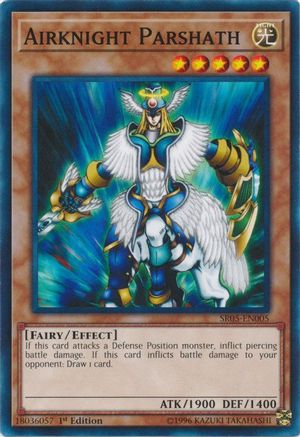 Airknight Parshath - SR05-EN005 - Structure Deck: Wave of Light 1st Edition