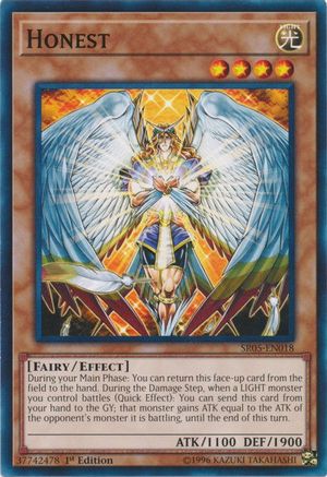 Honest (SR05-EN018) - Structure Deck: Wave of Light 1st Edition