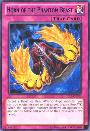 Horn of the Phantom Beast (Blue) (DL15-EN020) - Duelist League Promo Unlimited