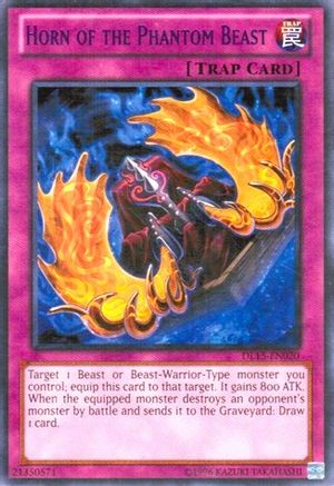 Horn of the Phantom Beast (Purple) (DL15-EN020) - Duelist League Promo Unlimited