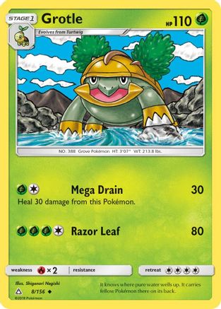 Grotle 8/156 - Ultra Prism Reverse Holofoil