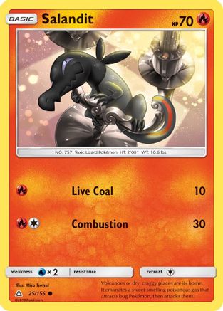 Salandit 25/156 - SM  Ultra Prism