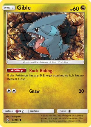 Gible (97) 97/156 - SM  Ultra Prism