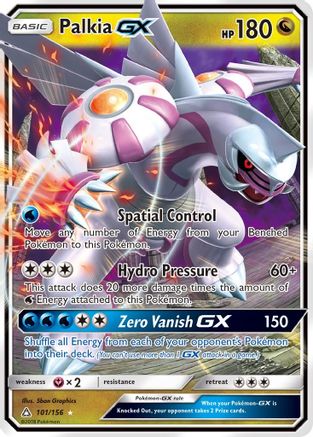 Palkia-GX 101/156 - Ultra Prism Holofoil