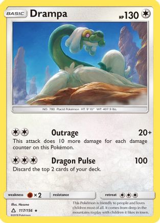 Drampa 117/156 - Ultra Prism Holofoil