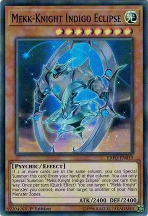 Mekk-Knight Indigo Eclipse (EXFO-EN019) - Extreme Force 1st Edition