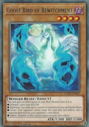 Ghost Bird of Bewitchment (EXFO-EN032) - Extreme Force 1st Edition