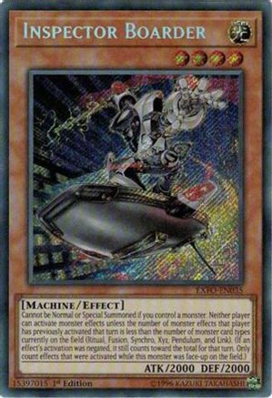 Inspector Boarder (EXFO-EN035) - Extreme Force 1st Edition