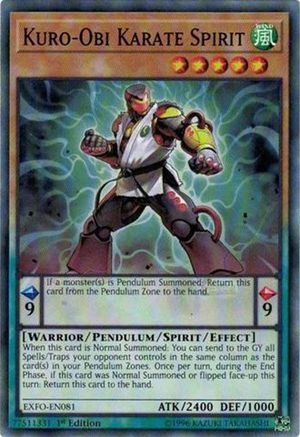 Kuro-Obi Karate Spirit (EXFO-EN081) - Extreme Force Unlimited