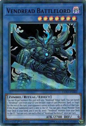 Vendread Battlelord (EXFO-EN082) - Extreme Force 1st Edition