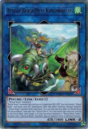 Ritual Beast Ulti-Kimunfalcos (EXFO-EN096) - Extreme Force 1st Edition