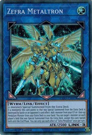 Zefra Metaltron (EXFO-EN097) - Extreme Force 1st Edition