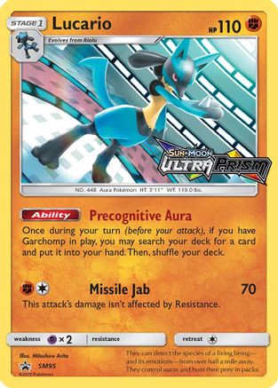 Lucario SM95/248 - SM Black Star Promos Holofoil