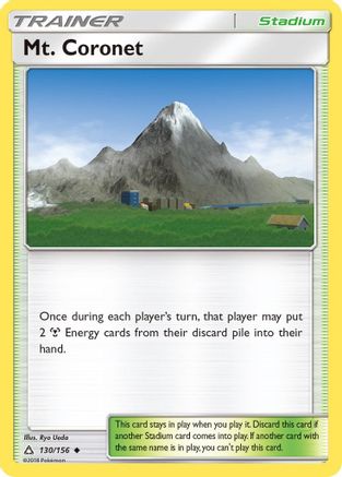 Mt. Coronet 130/156 - Ultra Prism Reverse Holofoil