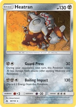 Heatran - 88/156 (Prerelease Kit Exclusive) 88 - Deck Exclusives