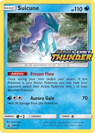 Suicune SM149/248 - SM Black Star Promos Holofoil