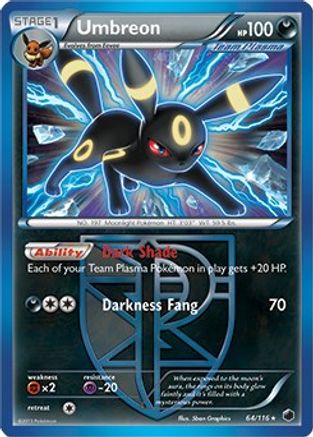 Umbreon - 64/116 64 - Deck Exclusives