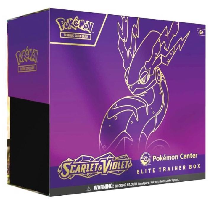 Pokemon Scarlet & Violet Base Pokemon Center Elite Trainer Box Miraidon