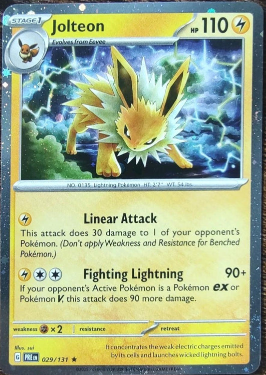 Jolteon - 029/131 (Cosmos Holo) 29 - Miscellaneous Cards & Products Holofoil