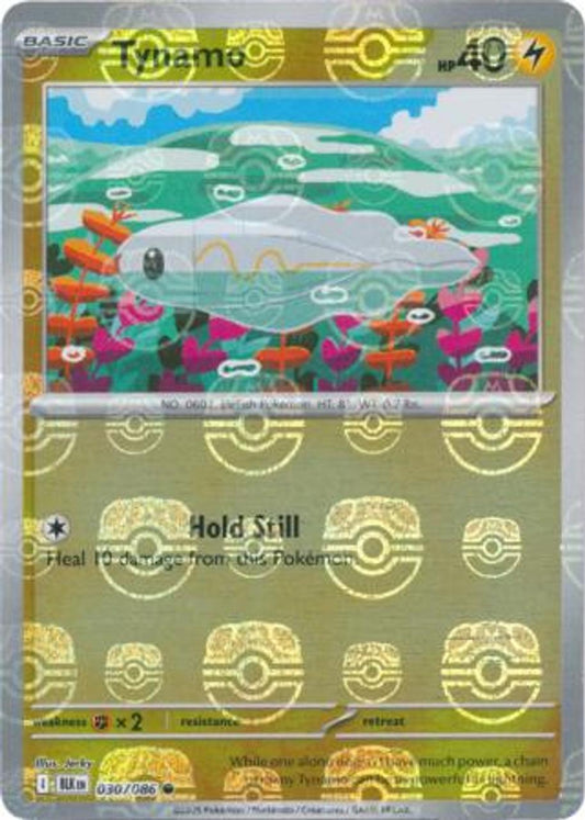 Tynamo (Master Ball Pattern) 30 - SV Black Bolt Holofoil