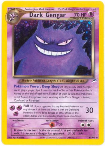 Dark Gengar 6/105 - Neo Destiny Unlimited Holofoil