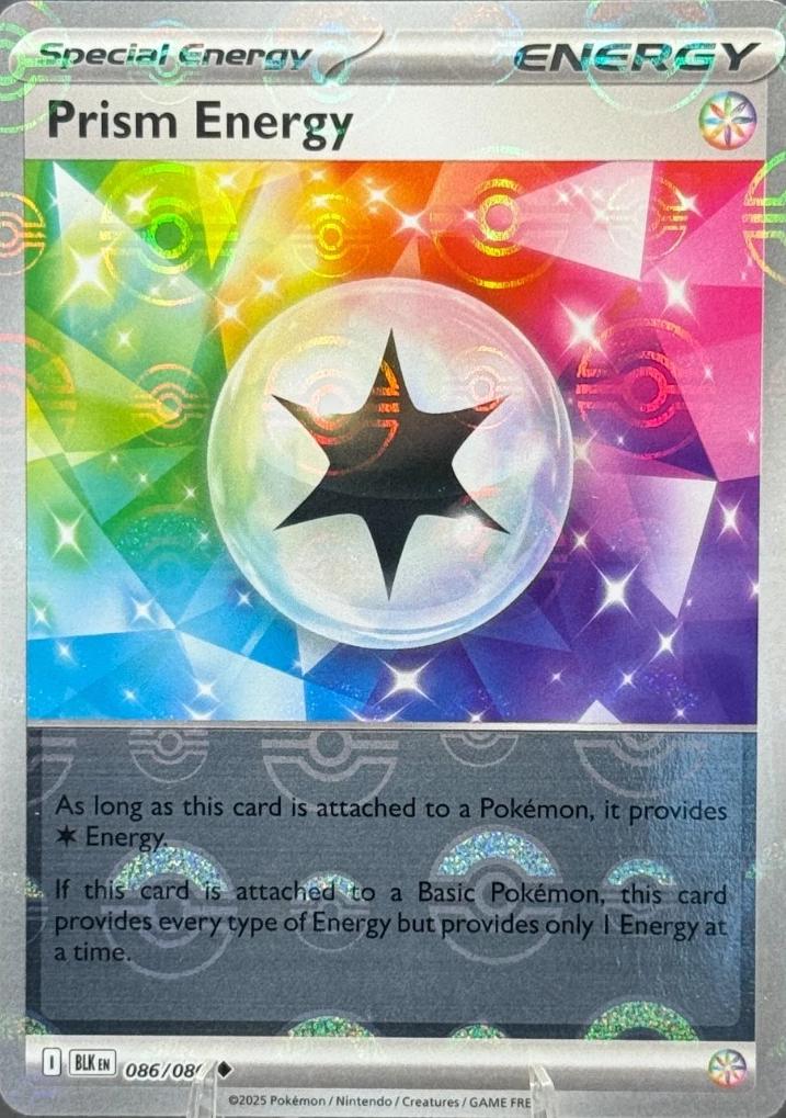 Prism Energy (Poke Ball Pattern) 86 - SV Black Bolt Holofoil