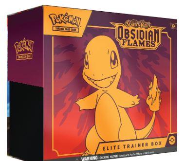 Pokemon Obsidian Flames  Elite Trainer Box