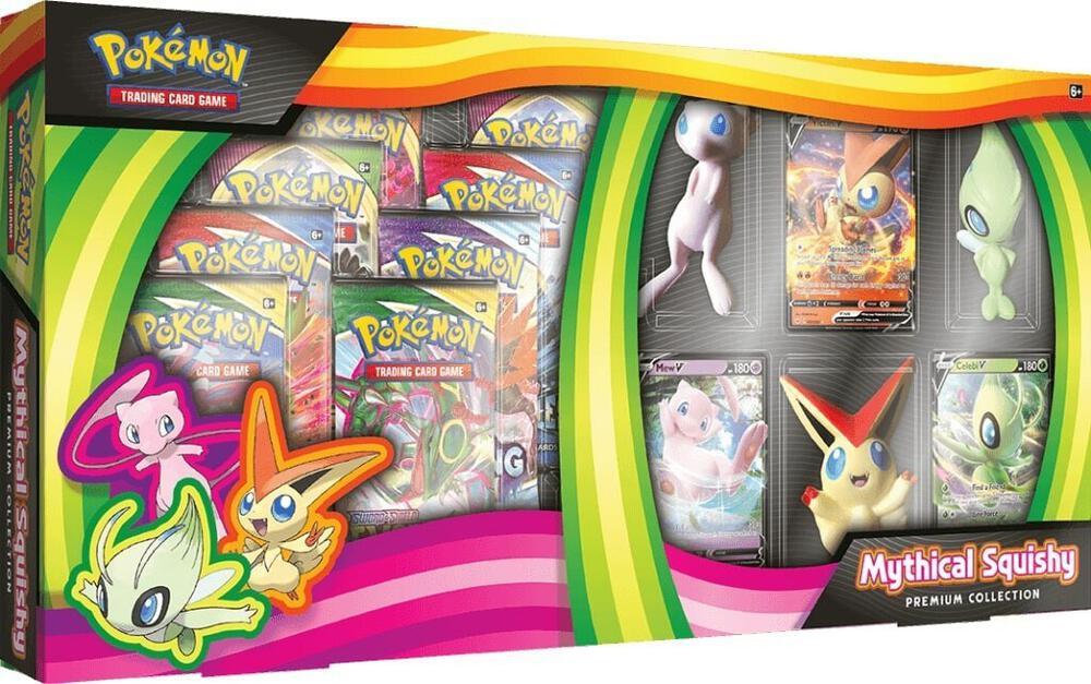 Pokemon Mythical Squishy Premium Collection