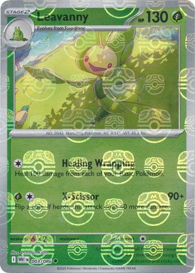Leavanny (Master Ball Pattern) 3 - SV White Flare Holofoil
