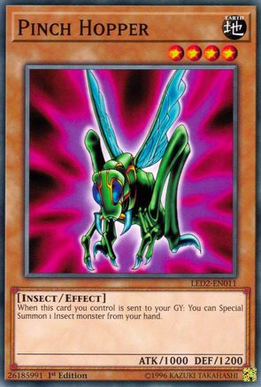 Pinch Hopper (LED2-EN011) - Legendary Duelists: Ancient Millennium 1st Edition