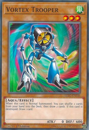 Vortex Trooper (LED2-EN046) - Legendary Duelists: Ancient Millennium 1st Edition