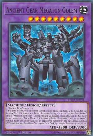 Ancient Gear Megaton Golem - LED2-EN031 - Legendary Duelists: Ancient Millennium 1st Edition