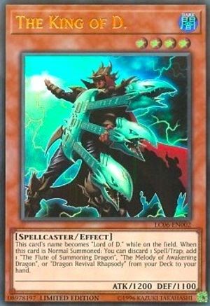 The King of D. - LC06-EN002 (LC06-EN002) - Legendary Collection Kaiba Limited