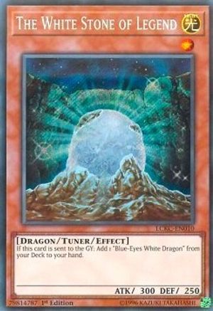 The White Stone of Legend (LCKC-EN010) - Legendary Collection Kaiba 1st Edition