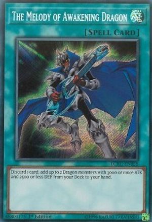 The Melody of Awakening Dragon (LCKC-EN028) - Legendary Collection Kaiba Unlimited