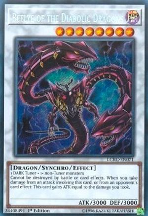 Beelze of the Diabolic Dragons (LCKC-EN071) - Legendary Collection Kaiba 1st Edition
