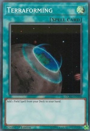 Terraforming (LCKC-EN090) - Legendary Collection Kaiba 1st Edition