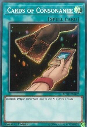 Cards of Consonance (LCKC-EN092) - Legendary Collection Kaiba 1st Edition